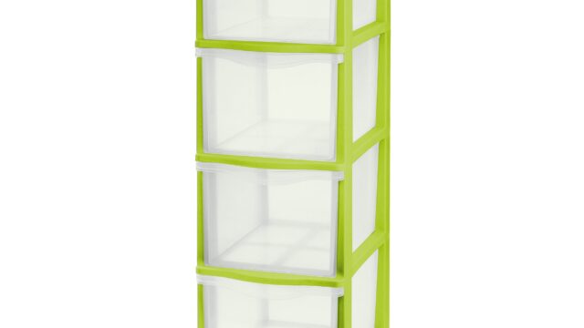 cassettiera-cover-line-4-cassetti-alti-trasparente-lime